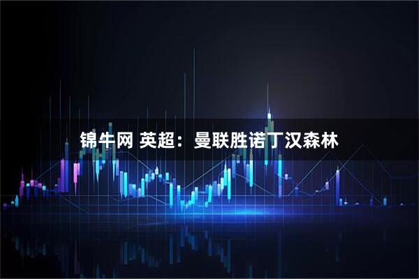 锦牛网 英超：曼联胜诺丁汉森林